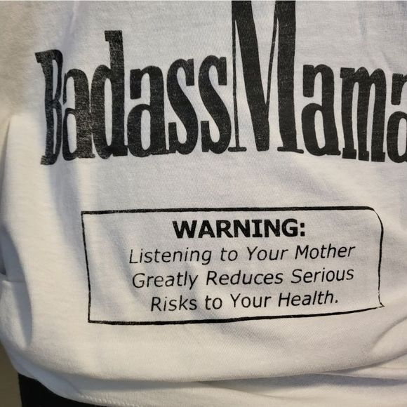 BADASS MAMA TEE - Picture 2 of 2